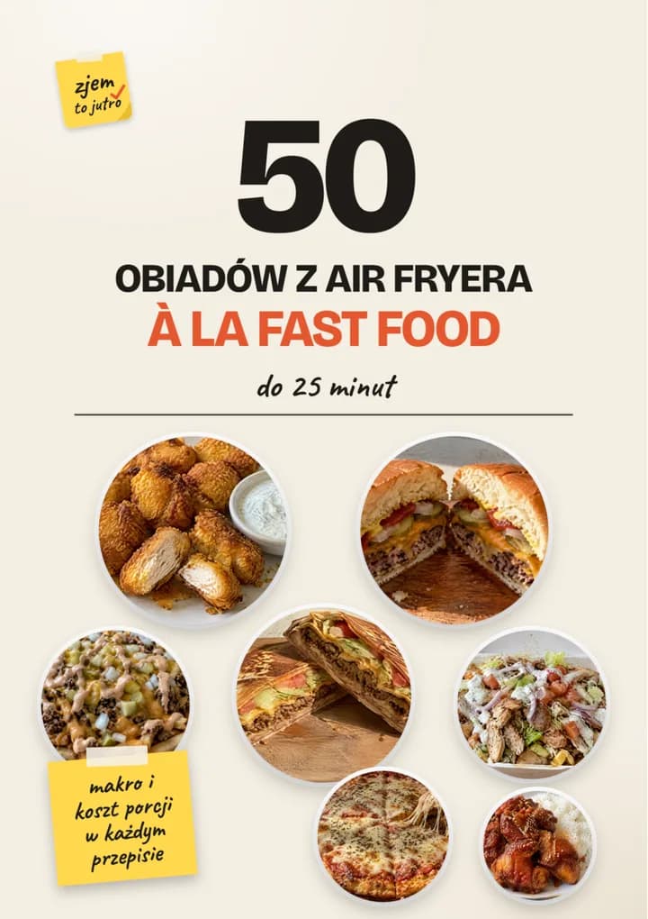 Air fryer à la fast food: Okładka